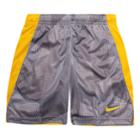 Boys 4-7 Nike Dri-fit Abstract Athletic Shorts, Size: 4, Med Grey