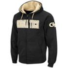 Men's Georgia Tech Yellow Jackets Full-zip Fleece Hoodie, Size: Large, Dark Grey