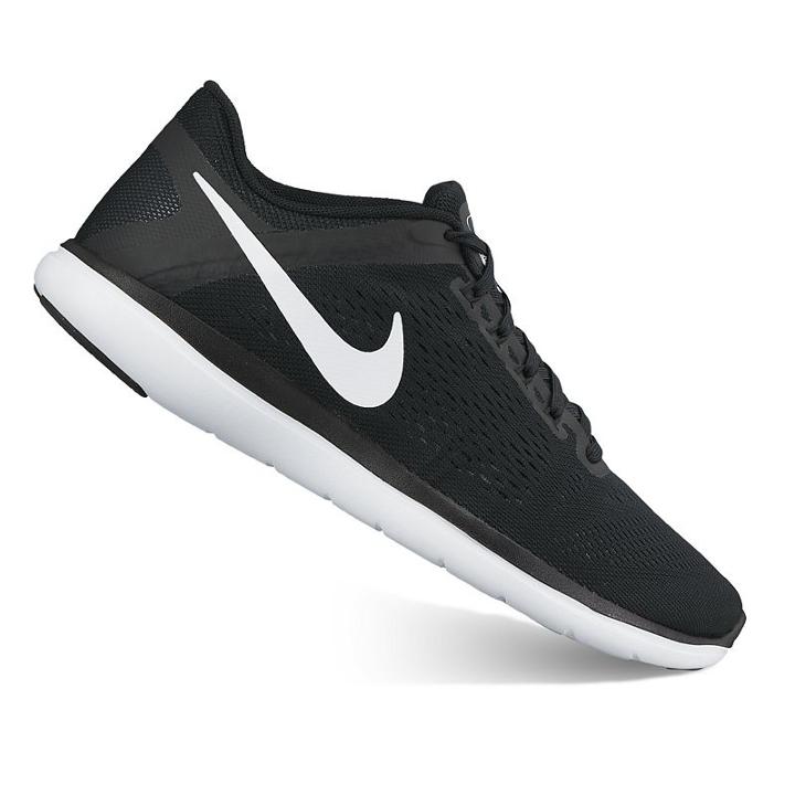 Nike Flex Run 2016 Women's Running Shoes, Size: 10, Black