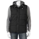 Men's Caterpillar Hooded Work Vest, Size: Xxl, Grey (charcoal)