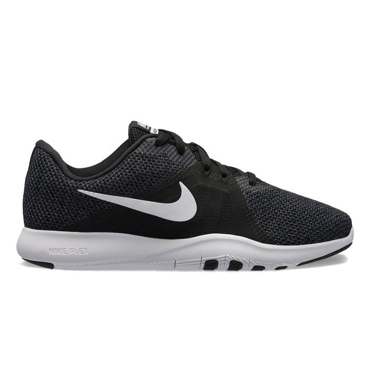 Nike Flex Trainer 8 Women's Cross Training Shoes, Size: 9, Black