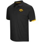 Men's Colosseum Iowa Hawkeyes Loft Polo, Size: Xl, Black