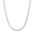Pure 100 Snake Chain Necklace - 18-in, Women's, Silver