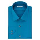 Men's Van Heusen Classic-fit Solid Dress Shirt, Size: 15-32/33, Turquoise/blue (turq/aqua)