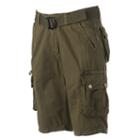 Men's Xray Belted Cargo Shorts, Size: 30, Dark Green