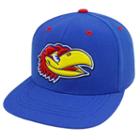 Top Of The World, Adult Kansas Jayhawks Flat-bill Cap, Med Blue