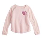 Girls 7-16 & Plus Size So&reg; Sherpa Pullover Sweatshirt, Size: 14, Light Pink