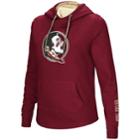 Women's Florida State Seminoles Crossover Hoodie, Size: Small, Dark Red