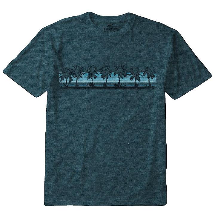 Big & Tall Newport Blue Palms Away Tee, Men's, Size: Xl Tall, Dark Green