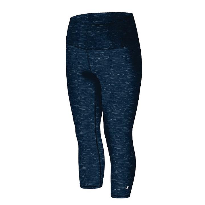 Plus Size Champion Absolute Capri Leggings, Women's, Size: 4xl, Blue (navy)