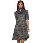 Women's Apt. 9&reg; Infinity Scarf & Marled Dress, Size: Xl, Oxford