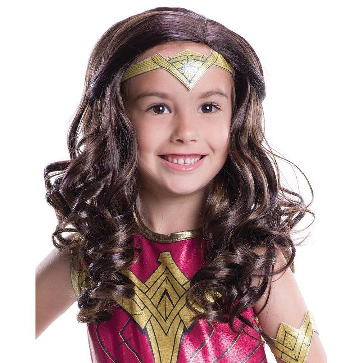 Kids Batman V Superman: Dawn Of Justice Wonder Woman Wig, Girl's, Multicolor