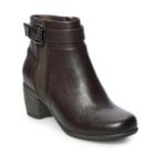 Croft & Barrow Baron Women's Ortholite High Heel Ankle Boots, Size: Medium (8), Brown