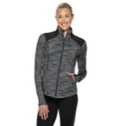 Women's Tek Gear&reg; Performance Thumb Hole Full Zip Jacket, Size: Xxl, Black