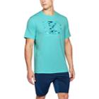 Men's Under Armour Boxed Sportstyle Tee, Size: Xl, Med Blue