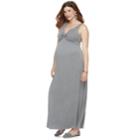 Maternity A:glow Knot Maxi Dress, Women's, Size: M-mat, Dark Grey