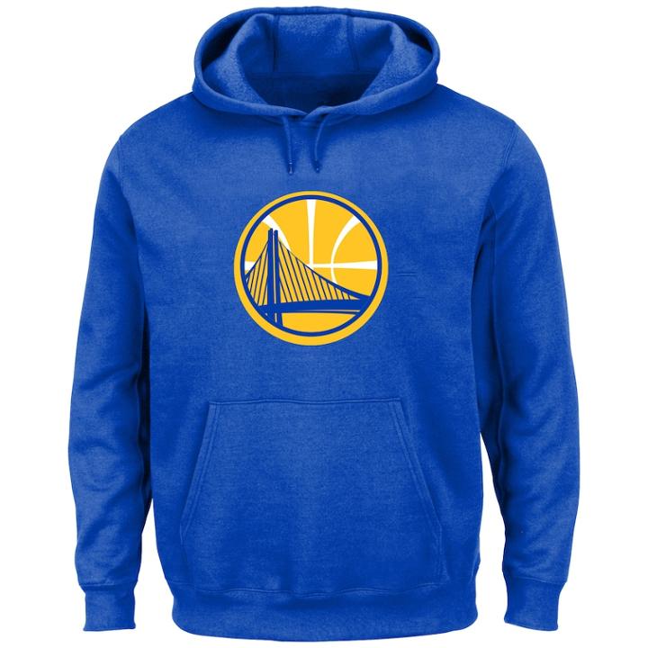Big & Tall Golden State Warriors Pullover Fleece Hoodie, Men's, Size: 5x Large, Brt Blue