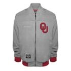 Men's Franchise Club Oklahoma Sooners Edge Fleece Jacket, Size: 4xl, Grey