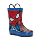 Marvel Spider-man Toddler Waterproof Rain Boots, Size: 8 T, Red