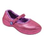 Crocs Karin Sparkle Lined Girls' Clogs, Size: 9 T, Red Other