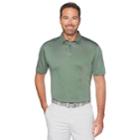 Men's Grand Slam On Course Jacquard Golf Polo, Size: Xl, Med Green