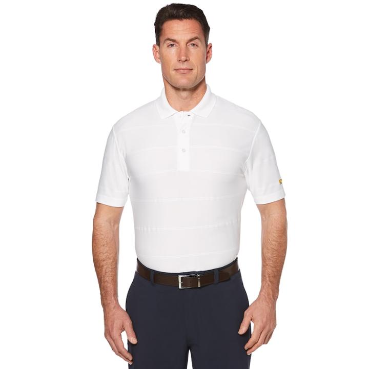 Men's Jack Nicklaus Regular-fit Staydri Performance Golf Polo, Size: Large, White
