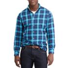 Men's Chaps Regular-fit Stretch Easy-care Button-down Shirt, Size: Small, Turquoise/blue (turq/aqua)