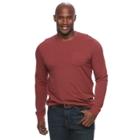 Big & Tall Sonoma Goods For Life&trade; Modern-fit Flexwear Pocket Tee, Men's, Size: L Tall, Med Red