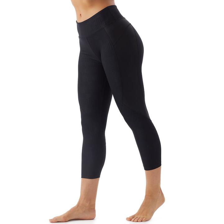 Women's Marika Ava Exhibition Capri Leggings, Size: Xl, Black