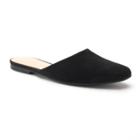 Lc Lauren Conrad Malva Women's Velvet Sandal, Size: Medium (9), Black