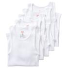 Boys Hanes Ultimate 5-pack Tank, Boy's, Size: Small, White
