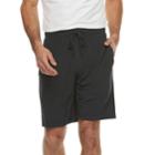 Men's Fruit Of The Loom Signature Breathable Mesh Lounge Shorts, Size: Large, Dark Grey