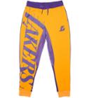 Men's Unk Los Angeles Lakers Speckled Fleece Jogger Pants, Size: Xxl, Purple