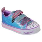 Skechers Twinkle Toes Twinkle Lite Mermaid Magic Girls' Light Up Shoes, Size: 3, Green