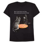 Boys 8-20 Just One Slice Of Pizza Tee, Boy's, Size: Xl, Black