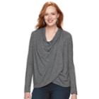 Maternity A:glow Drape Nursing Cardigan, Women's, Size: Xl-mat, Black