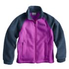 Girls 4-18 Columbia Three Lakes Lightweight Fleece Jacket, Size: M(10-12), Lt Purple