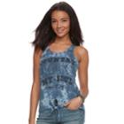 Juniors' Country Rocks My Soul Graphic Tank, Teens, Size: Small, Blue