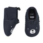 Baby Boy Carter's Bear Moccasin Crib Shoes, Size: 0-3 Months, Grey