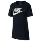 Boys 8-20 Nike Camouflage Futura Tee, Size: Medium, Grey (charcoal)