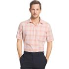 Big & Tall Van Heusen Classic-fit Leaf Button-down Shirt, Men's, Size: Xxl Tall, Pink Other