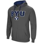 Men's Byu Cougars Pullover Fleece Hoodie, Size: Small, Grey (charcoal)