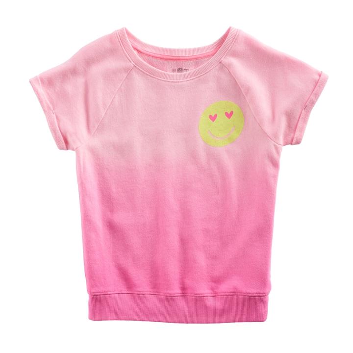 Girls 7-16 So&reg; Graphic Sweatshirt, Size: 16, Light Pink