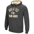 Men's Campus Heritage Georgia Tech Yellow Jackets Pullover Hoodie, Size: Xl, Silver