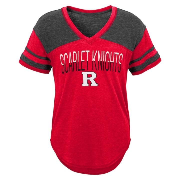 Juniors' Rutgers Scarlet Knights Traditional Tee, Teens, Size: Xl, Red