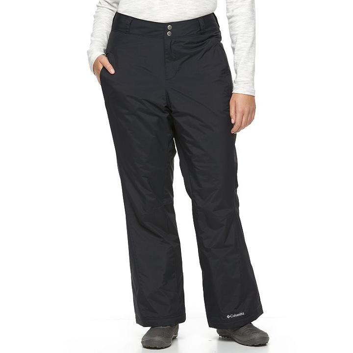 Plus Size Columbia Ashley Mountain Snow Pants, Women's, Size: 2xl, Grey (charcoal)