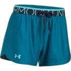 Women's Under Armour Play Up Shorts, Size: Medium, Pink Ovrfl
