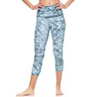 Women's Gaiam Om High-rise Capri Yoga Leggings, Size: Xl, Oxford