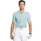 Men's Izod Classic-fit Feeder-striped Performance Golf Polo, Size: Xl, Blue Other