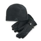 Boys 4-20 Zeroxposur Fleece Hat & Gloves Set, Size: S/m, Black
